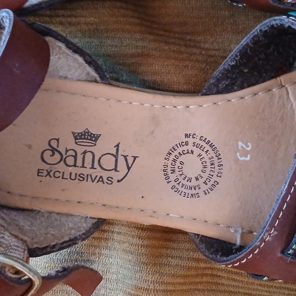 💚Huarache sandals from Mexico - Picture 2 of 3